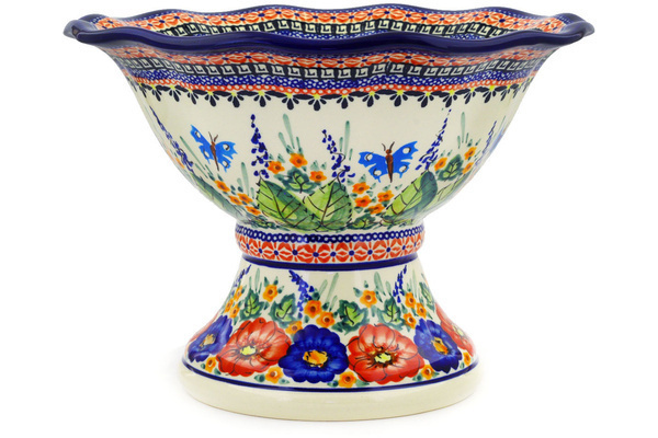 Bowl with Pedestal 11"