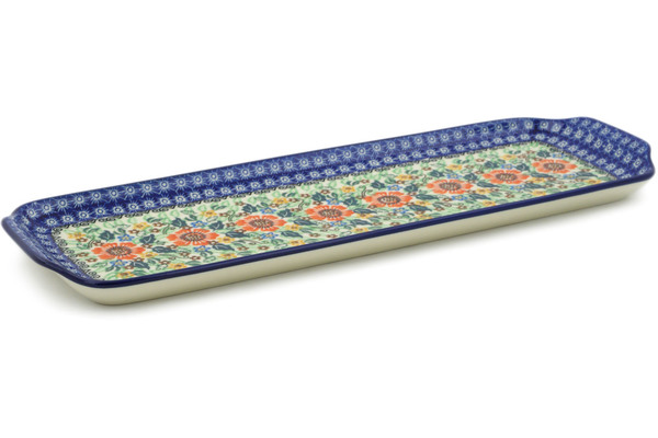 Platter with Handles 16"