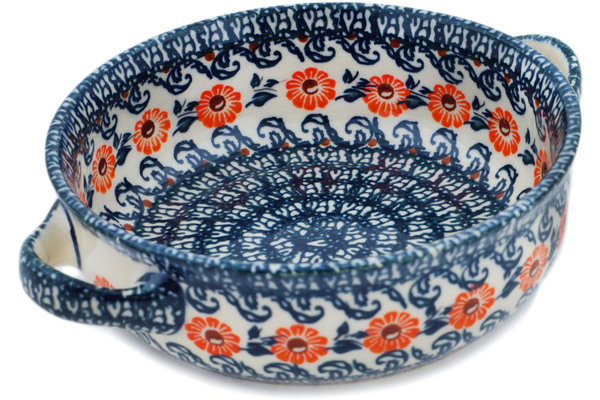 Round Baker with Handles 8"