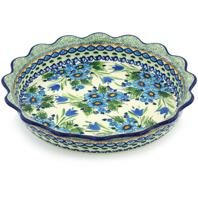 Fluted Pie Dish 11"