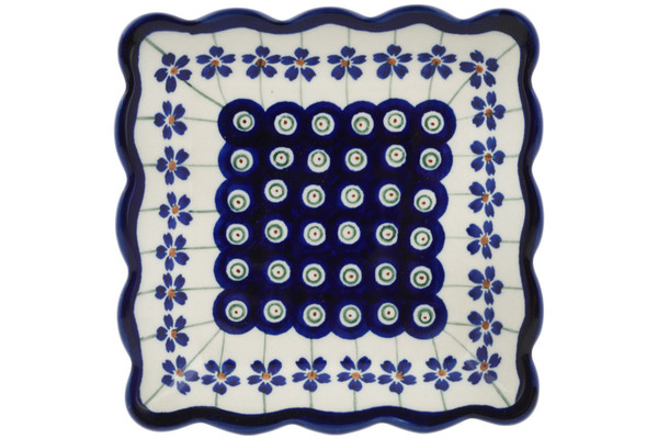 Scalloped Platter 6"