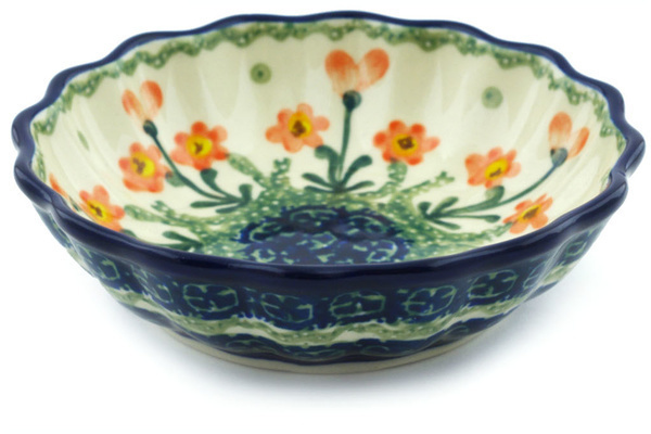 Scalloped Fluted Bowl 5"