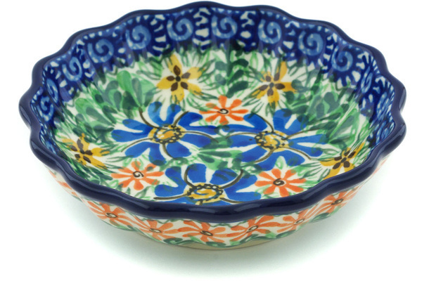 Scalloped Fluted Bowl 5"