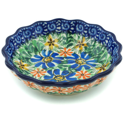 Scalloped Fluted Bowl 5"