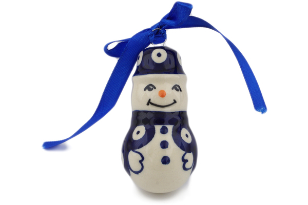 Snowman Ornament 3"