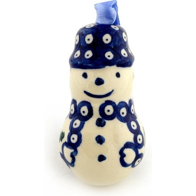 Snowman Ornament 3"