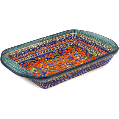 Rectangular Baker with Handles 16"