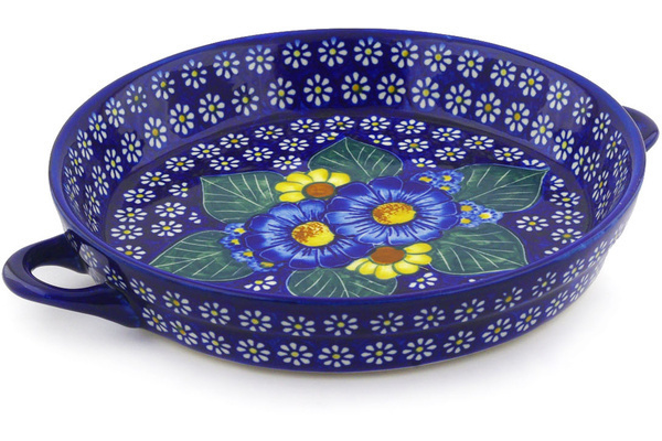 Round Baker with Handles 12"