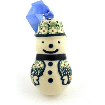Snowman Ornament 3"