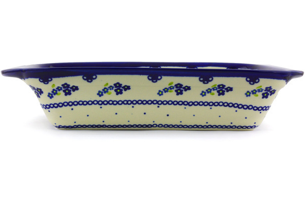 Rectangular Baker with Handles 14"