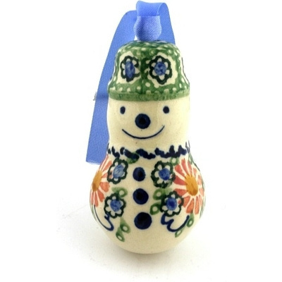 Snowman Ornament 3"