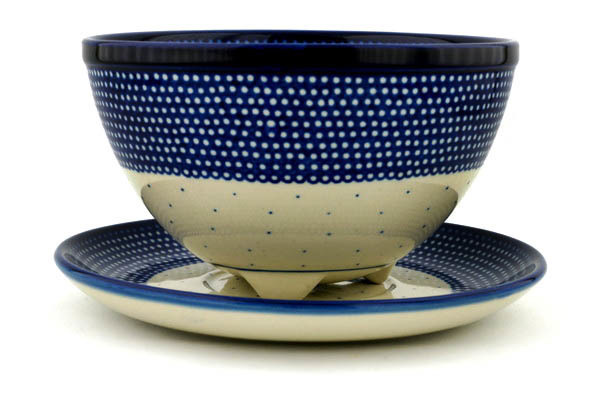 Colander with Plate 8"