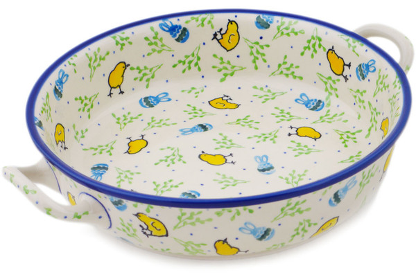 Round Baker with Handles 11"