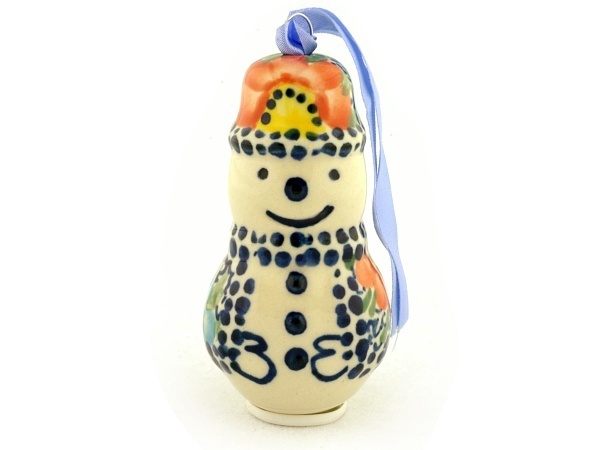 Snowman Ornament 3"