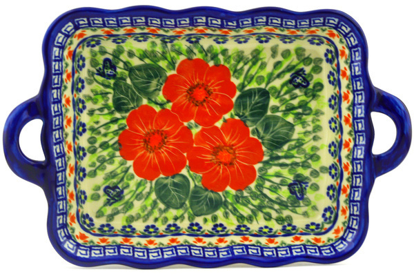 Rectangular Baker with Handles 12"