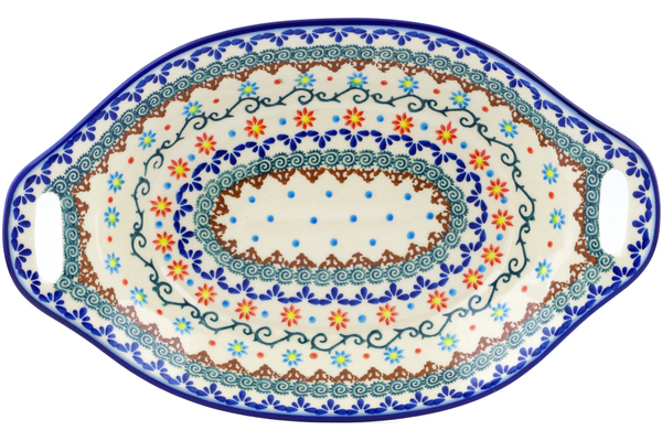 Bowl with Handles 13"