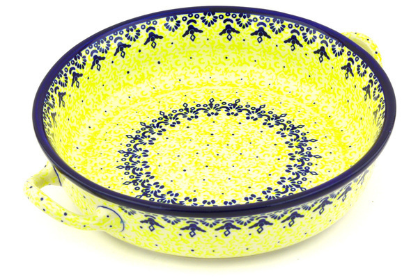 Round Baker with Handles 13"