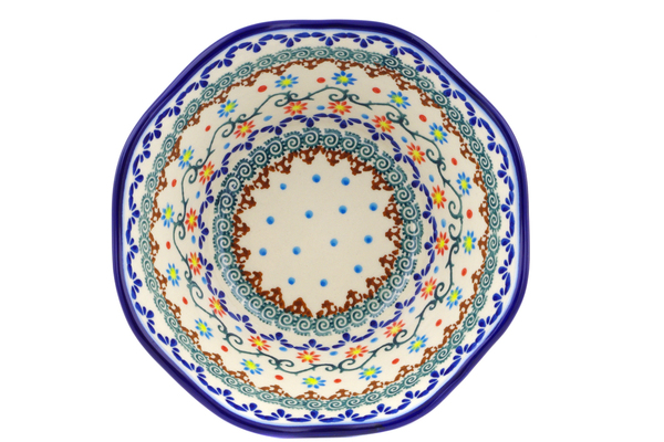 Scalloped Fluted Bowl 7"