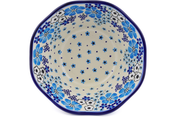 Scalloped Fluted Bowl 7"