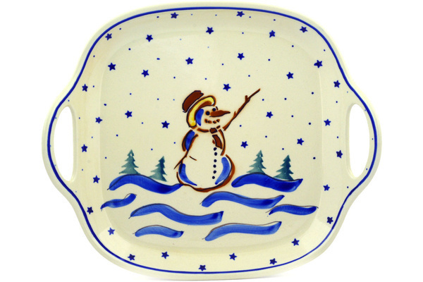 Tray with Handles 10"