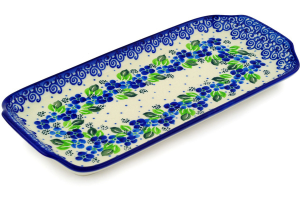 Platter with Handles 13"
