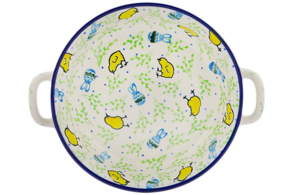 Round Baker with Handles 8"