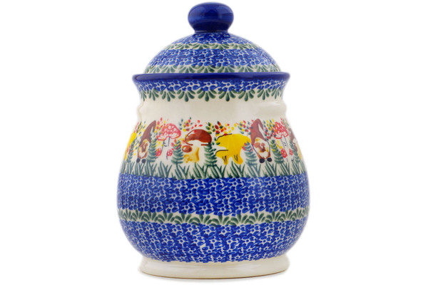 Jar with Lid 8"