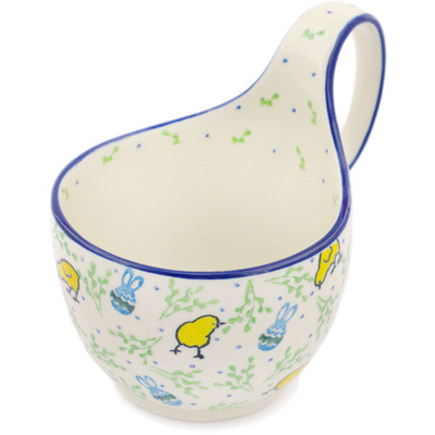 Bowl with Loop-Handle 6"