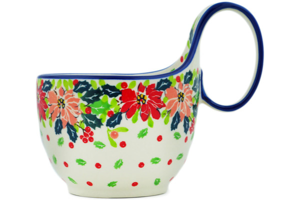 Bowl with Loop-Handle 6"