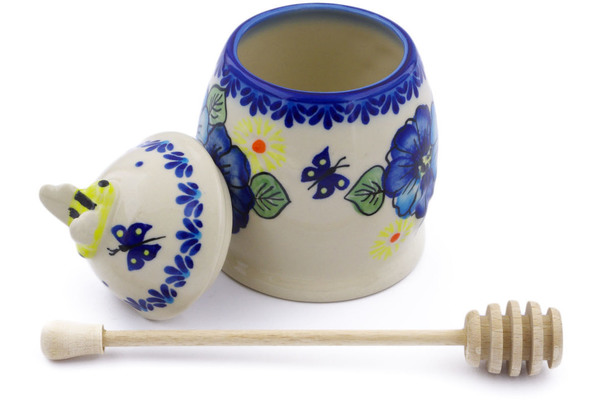 Honey Jar with Dipper 5"