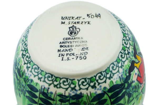 Bowl with Loop-Handle 6"