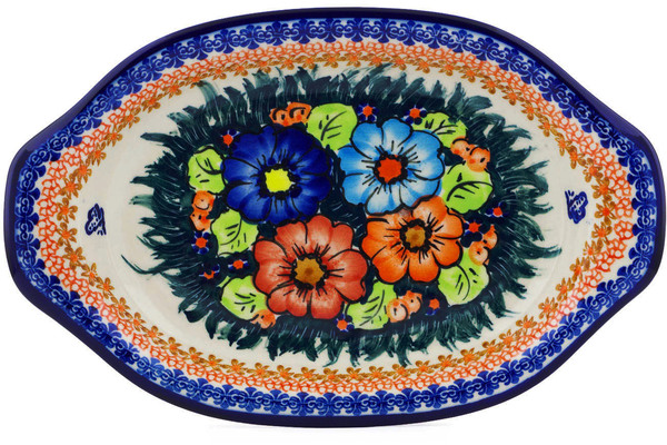 Platter with Handles 12"
