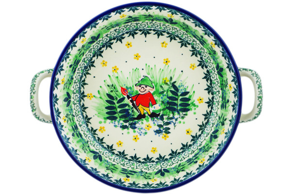 Round Baker with Handles 10"