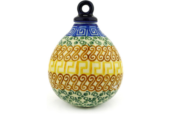 Christmas Ball Ornament 4"