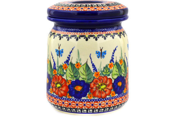Jar with Lid 6"