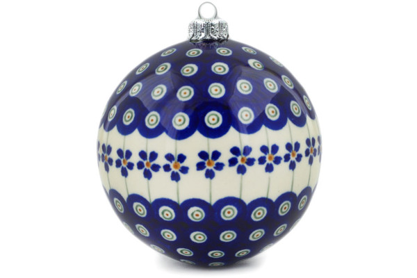 Christmas Ball Ornament 5"