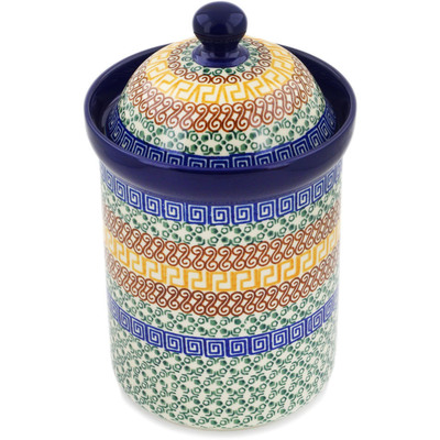 Jar with Lid 9"