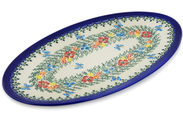 Oval Plate 14"
