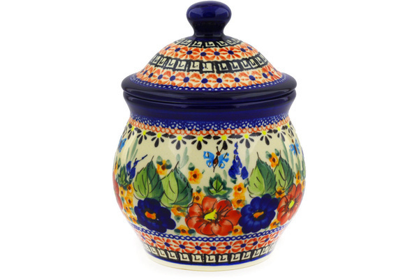 Jar with Lid 7"