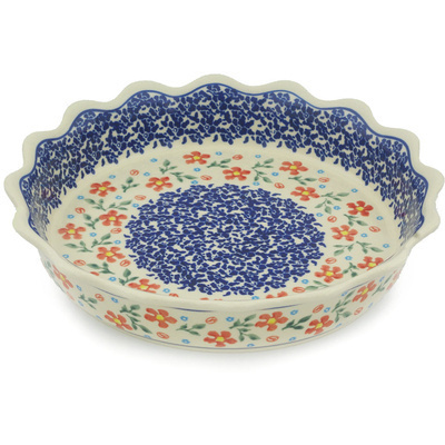 Fluted Pie Dish 8"