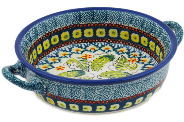 Round Baker with Handles 7"