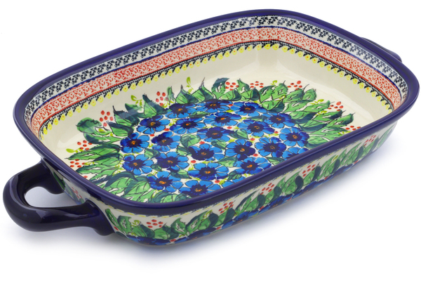 Rectangular Baker with Handles 18"