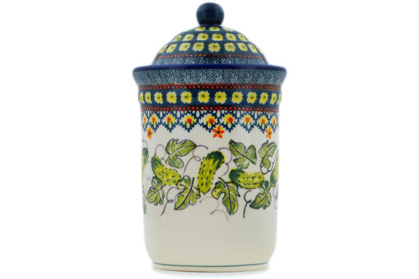 Jar with Lid 9"