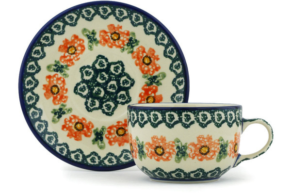 Cup with Saucer 9 oz