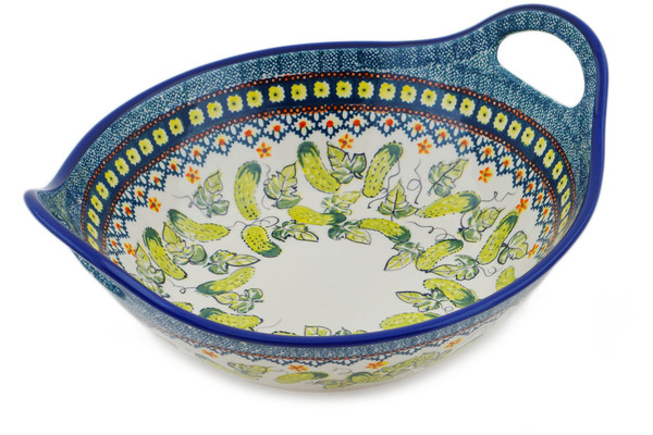 Bowl with Handles 14"