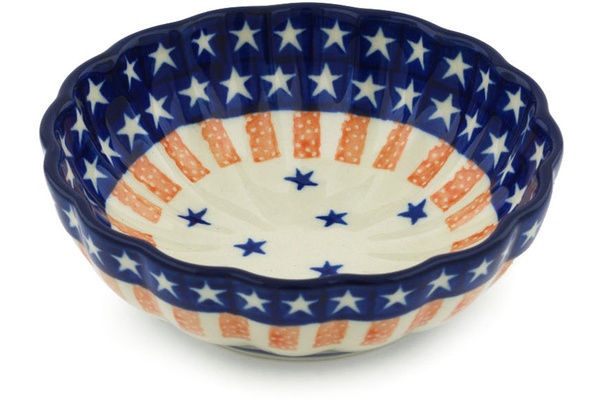 Scalloped Fluted Bowl 5"