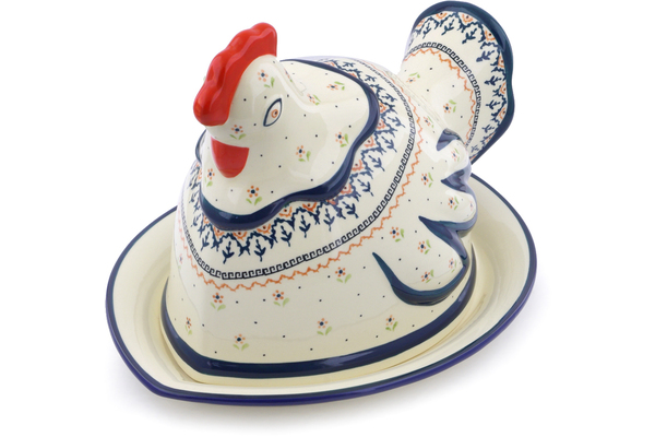 Dish with Hen Cover 14"