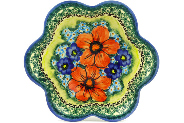 Scalloped Fluted Bowl 8"