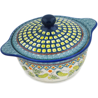 Baker with Cover with Handles 11"