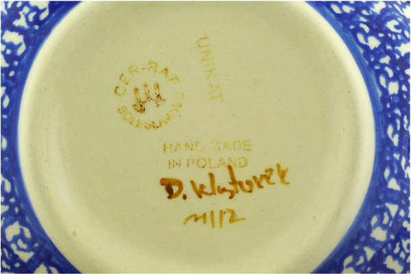 Scalloped Fluted Bowl 8"